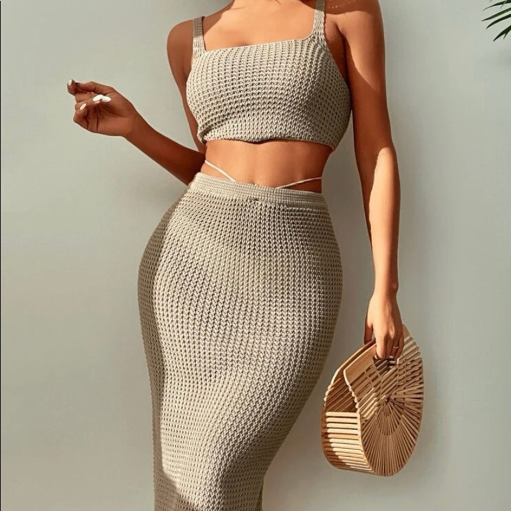 crochet two piece